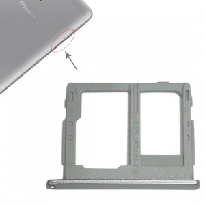 Bac à carte SIM + bac à carte Micro SD pour Galaxy Tab A 8.0 / T380 / T385 (Gris) SH223H925-20