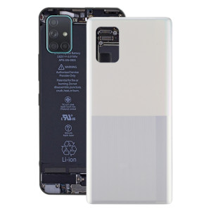 Pour Samsung Galaxy A71 5G SM-A716 Batterie Couverture Arrière (Blanc) SH99WL1413-20