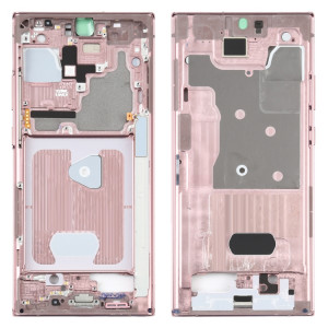 Pour Samsung Galaxy Note20 Ultra SM-N985F Plaque de cadre intermédiaire avec pièces (rose) SH185F1226-20