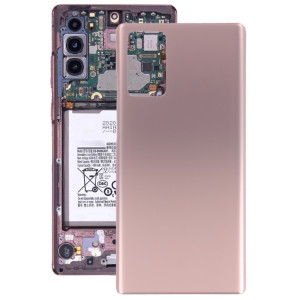 Pour le couvercle arrière de la batterie Samsung Galaxy Note20 5G (or) SH44JL165-20
