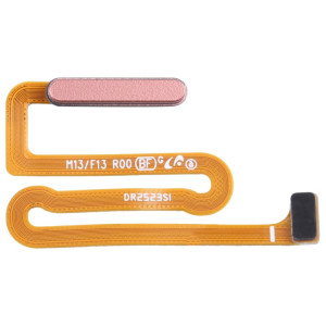 Pour Samsung Galaxy M13 SM-M135F Câble flexible du capteur d'empreintes digitales d'origine (Orange) SH750E408-20