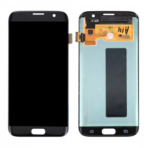 iPartsAcheter pour Samsung Galaxy S7 Bord / G9350 / G935F / G935A / G935V Écran LCD Original + Écran Tactile Digitizer Assemblée (Noir) SI01BL825-20