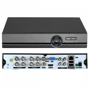 COTIER A81U-ZS 5 en 1 DVR AHD Dual Channel H.264 1080N 8 canaux, prise en charge des signaux AHD / TVI / CVI / CVBS / IP (noir) SC250B1200-20