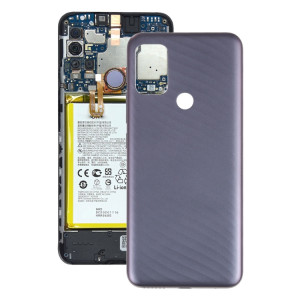Couverture arrière de la batterie pour Motorola Moto G10 XT2127-2 (gris) SH776H1609-20
