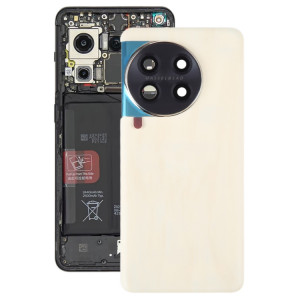 Pour OnePlus 11 PBH110 Couvercle arrière de batterie d'origine avec couvercle d'objectif d'appareil photo (or) SH77JL411-20