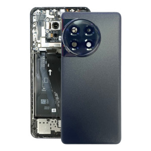 Pour OnePlus ACE 2 PHK110 Couvercle arrière en verre de batterie (noir) SH98BL210-20