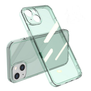 Verre trempé transparent élevé + TPU Case antichoc pour iPhone 13 Pro (Vert) SH602B1403-20