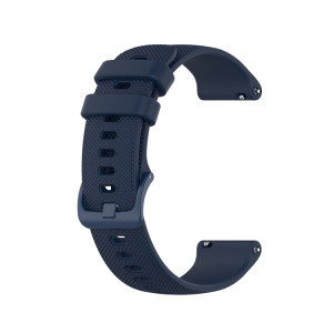 Pour Ticwatch Pro X Checkered Silicone Watch Band (bleu) SH301A79-20