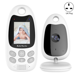 VB610 Caméra de surveillance pour bébé sans fil bidirectionnelle Talk Back Baby Night Vision IR Monitor (UK Plug) SH901C232-20