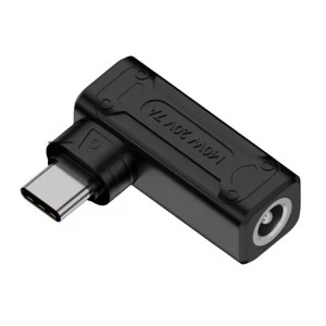 Adaptateur de charge d'ordinateur 140 W DC 5 V/9 V/20 V femelle vers USB-C/Type-C mâle (DC 5521 G) SH301C56-20