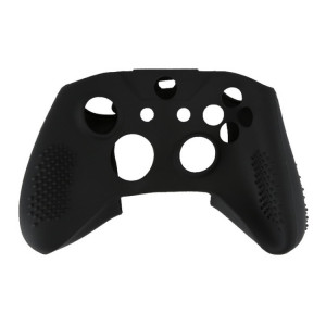 Housse de protection pour manette de jeu en caoutchouc de silicone souple Accessoires de manette pour manette Microsoft Xbox One S (noir) SH601A608-20