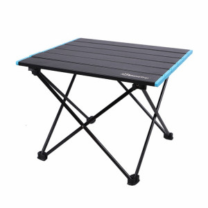 Table pliante extérieure en alliage d'aluminium Camping pique-nique Table pliante portable Table de barbecue stalle petite table à manger, taille: petite SH5001675-20