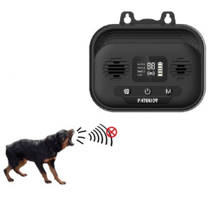 Répulsif ultrasonique pour chien d'intérieur et d'extérieur pour chien de dresseur d'écorce de Pet Products, spécification: Black Smart Edition SH80021188-20