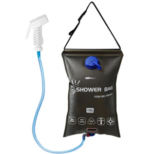 AFISHTOUR FW2077 15L sac de douche solaire sac de bain de soleil (noir) SH901A554-20