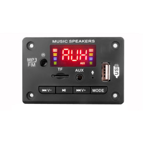 5V Color Color Affichage Audio Bluetooth MP3 Decoder Board (Noir) SH301A979-20