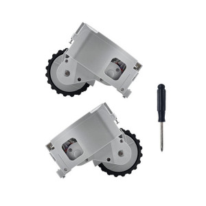 1 paire xm6521 accessoires de roue à pied pour le robot de balayage Mijia 1S SH8907817-20