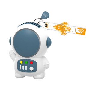 6052 USB Charging Mini Astronaut Fort Ventilateur sans librable (Bleu) SH801A1915-20