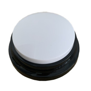 Pet Communication Button Dog Vocal Box Enregistrement Vocalizer, Style: Modèle d'enregistrement (Blanc) SH401K280-20