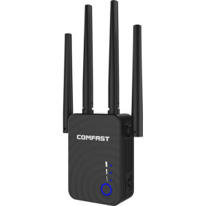 Comfast CF-WR754AC 1200Mbps Dual-Band sans fil WiFi Signal Signal AMPLIFICATEUR RÉPLOIRE ROUTER NETWORK AVEC 4 Antennes SC36581624-20
