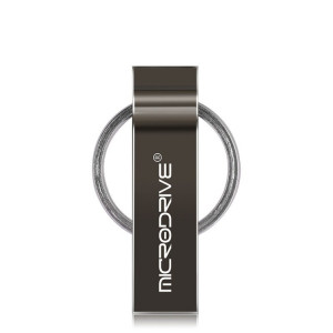 MicroDrive 32 Go USB 2.0 Metal Keychain U Disk (Noir) SM343B880-20