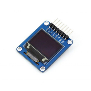 Waveshare 0,95 pouces RVB OLED (A), interface SPI, tête d'épingle horizontale incurvée SW05011274-20