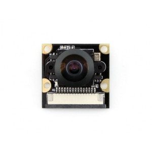 Module de caméra Waveshare RPi (H), objectif Fisheye, prend en charge la vision nocturne SW7391567-20