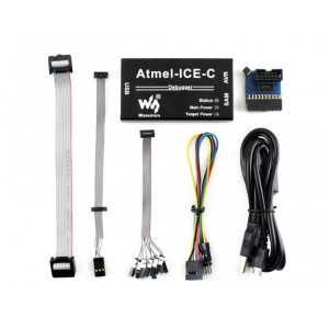 Kit Atmel-ICE-C PCBA d'origine à l'intérieur de fonctionnalités complètes outil de développement rentable pour microcontrôleurs Atmel SAM / AVR SW21001641-20