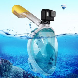 PULUZ 220mm Tube Water Sports Équipement de plongée Masque de plongée à sec complet pour GoPro HERO5 / 4/3 + / 3/2/1, taille S / M (vert) SP215G3-20