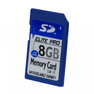 Carte mémoire SD 8GB Elite Pro CMSD8GBEP01-20