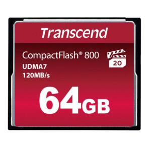 Transcend Compact Flash 64GB 800x 768691-20