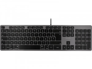 Novodio Touch Keyboard USB-A Gris Sidéral Clavier AZERTY Mac PENNVO0014-20