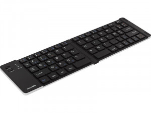 Novodio Travel Keyboard Clavier AZERTY Bluetooth pliable iOS, Android, Mac, PC PENNVO0013-20