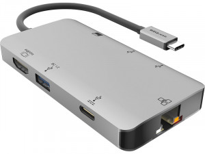 EZQuest dock USB-C Multimedia 8 ports X40030 ADPEZQ0001-20