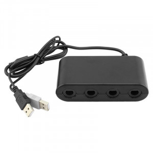 Adaptateur de contrôleur 4 ports GameCube pour Nintendo Wii U SA5909-20