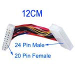 Adaptateur d'alimentation 20 Pin Femelle vers 24 Pin Male 12cm AA20P03-20