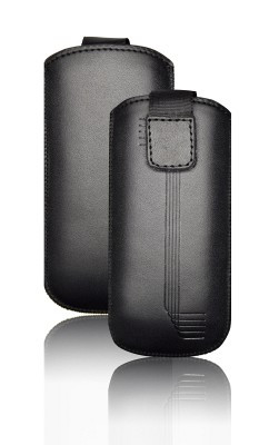 Chic pochette ultra slim M3 Apple iPhone 3G / 3GS / 4 / 4S / Samsung i900 OMNIA Noir CUS-M3-20