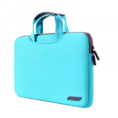 Sac à main portatif portatif portable de 15,4 pouces pour MacBook Air / Pro, Lenovo et autres ordinateurs portables, taille: 38x27.5x3.5cm (vert)