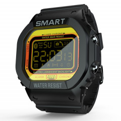 LOKMAT MK22 1.21 pouces FSTN LCD Screen 50M Wather Watch Smart Watch, Informations de support Rappel / Caméra distante / Enregistrement de sport (Orange)