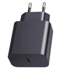 XY PD 25W Chargeur de voyage à port USB-C / TYPE-C pour les appareils Samsung Chargements rapides, Plug UE (Noir)