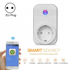 Alexa SWA1 10A Home Automation Sans Fil Smart WiFi Socket, Soutien Smartphone Télécommande et Interrupteur de Minuterie, UE Plug