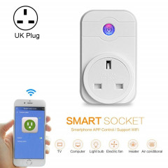 Alexa SWA1 10A Home Automation Sans Fil Smart WiFi Socket, Soutien Smartphone Télécommande et Interrupteur de synchronisation, UK Plug