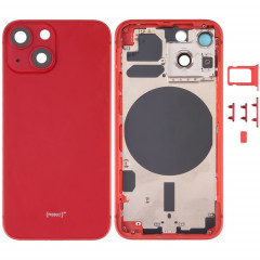 Couvercle de boîtier arrière avec plateau de carte SIM et clés de latération et objectif de caméra pour iPhone 13 mini