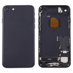 iPartsBuy pour iPhone 7 couvercle de la batterie arrière avec le plateau de la carte (noir)
