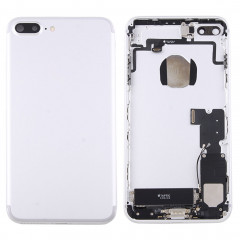 iPartsAcheter pour iPhone 7 Plus Batterie Couvercle arrière avec bac à cartes (Argent)