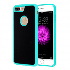 Pour iPhone 8 Plus & 7 Plus Anti-Gravity Magical Nano-Aspiration Technologie Sticky Selfie Étui de protection (Vert)