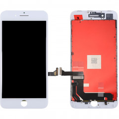 iPartsAcheter 3 en 1 pour iPhone 8 Plus (LCD + Cadre + Touch Pad) Assemblage Digitizer (Blanc)