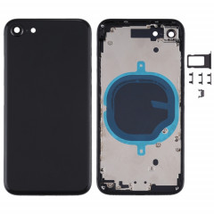 Couvercle arrière de la batterie avec couvercle de l'objectif de la caméra, plateau de la carte SIM et touches latérales pour iPhone SE 2020