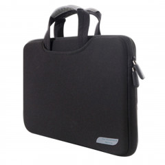 15.6 pouces sac à main portable perméable à l'air portable pour ordinateurs portables, taille: 41.5x30.0x3.5cm (noir)