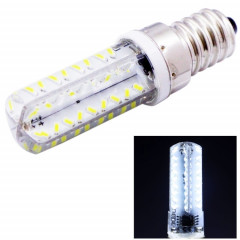E14 3.5W 200-230LM ampoule de maïs, 72 LED SMD 3014, luminosité réglable, AC 110V (lumière blanche)