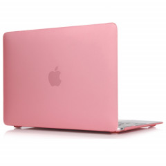 Etui de protection pour ordinateur portable de style mat pour MacBook Air 13,3 pouces A1932 (2018) (Rose)